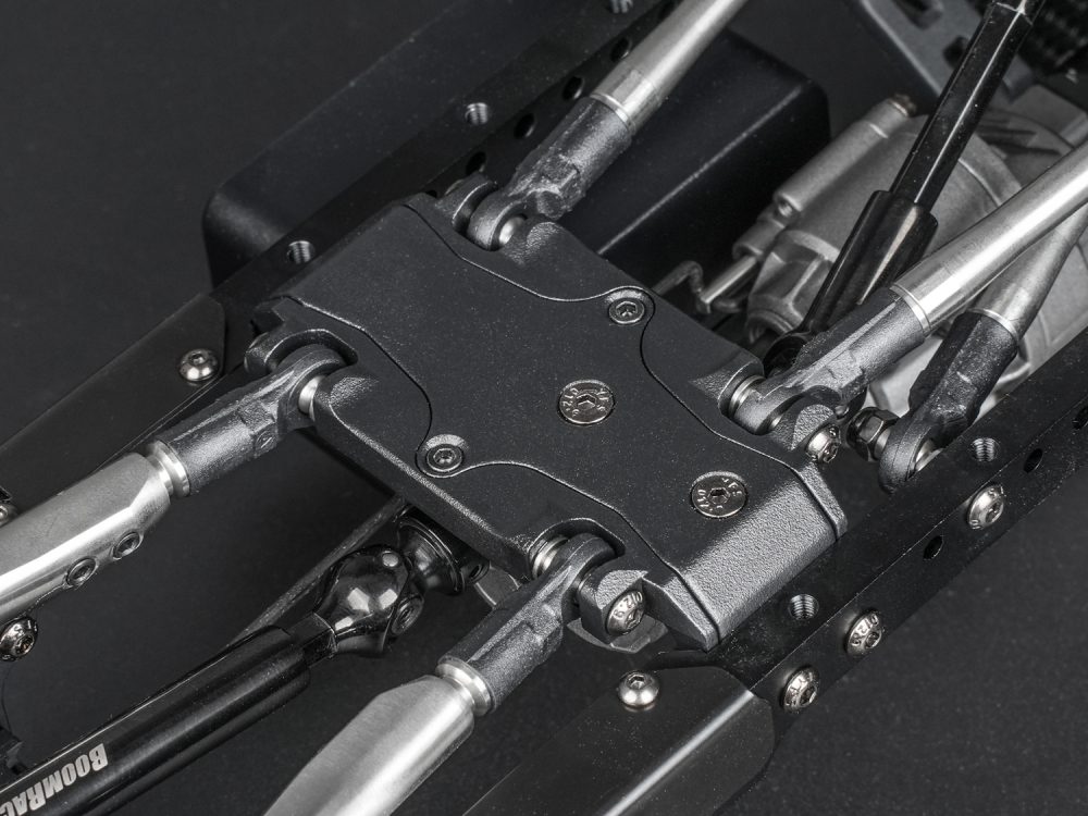 รถสเกลชุดคิท BR8013 : Boom Racing BRX01 AWBชุดแชสซีวิทยุบังคับ 1/10 4WD แบบลิงก์ ปรับความยาวฐานล้อได้ พร้อมตัวถัง ZIL Pickup สำหรับรุ่น BRX01 AW2 - Image 6