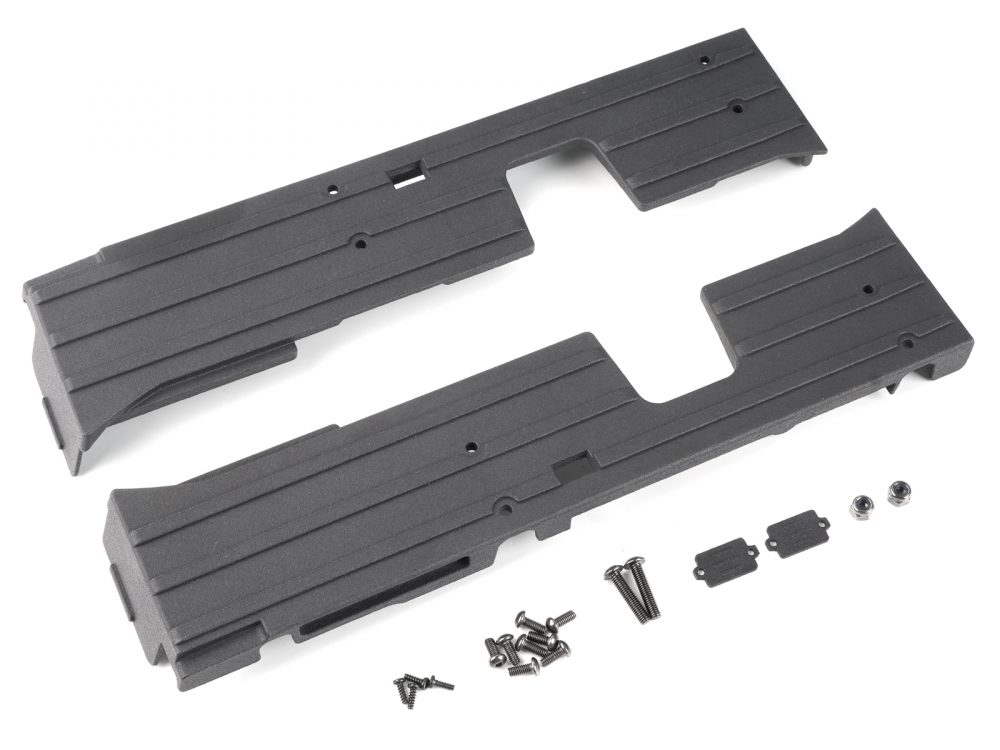 บังโคลน BRX020071 : Boom Racing แผ่นกันกระแทกข้างไนล่อน B3D™ รุ่น V2 สำหรับ BRX02 / BRX02 6x6