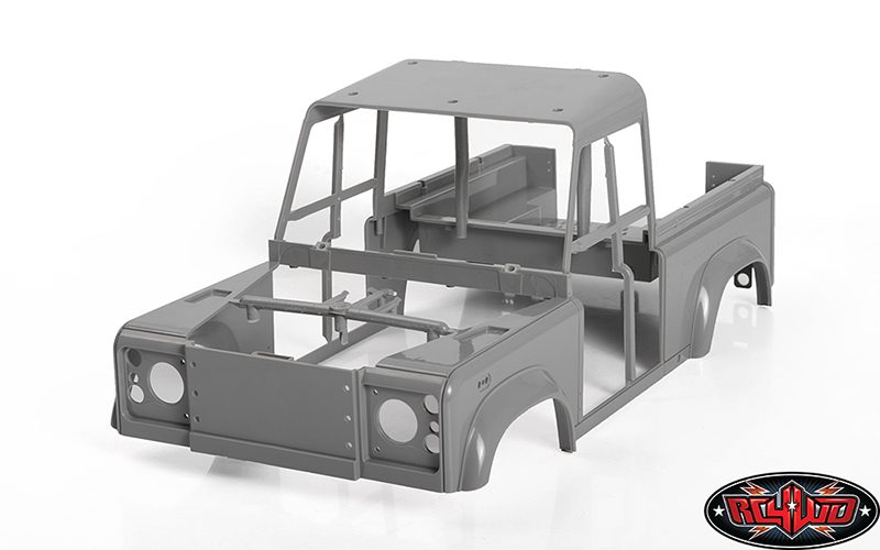 ชุดแต่งบอดี้แข็ง Z-B0227 : RC4WD บอดี้แข็ง Land Rover Defender D90 ปี 2015 (ลิขสิทธิ์แท้)