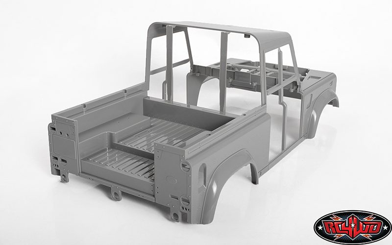 ชุดแต่งบอดี้แข็ง Z-B0227 : RC4WD บอดี้แข็ง Land Rover Defender D90 ปี 2015 (ลิขสิทธิ์แท้) - Image 3