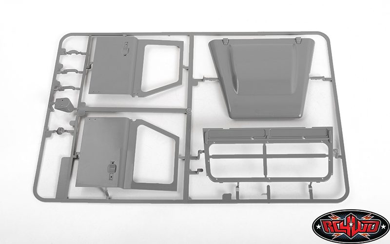 ชุดแต่งบอดี้แข็ง Z-B0228 : RC4WD ชุดประตู ฝากระโปรง และกระจกหน้า Land Rover Defender D90 ปี 2015 (ลิขสิทธิ์แท้)
