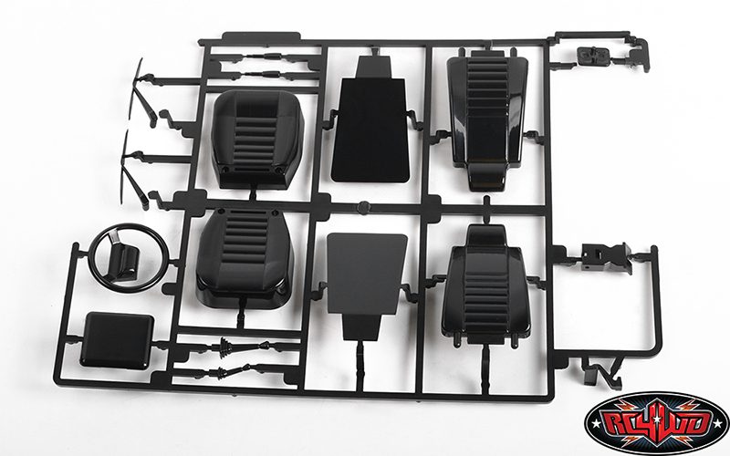 ชุดแต่งบอดี้แข็ง Z-B0230 : RC4WDเบาะหน้าพร้อมรายละเอียดแผงคอนโซล สำหรับ Land Rover Defender D90 ปี 2015 (ลิขสิทธิ์แท้)