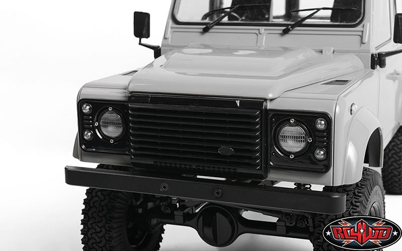ชุดแต่งบอดี้แข็ง Z-B0232 : RC4WD ชุดรายละเอียดไฟหน้าและกระจังหน้า Land Rover Defender D90 ปี 2015 (ลิขสิทธิ์แท้) - Image 6