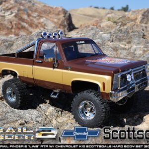 รถสเกลพร้อมเล่น Z-RTR0071 : RC4WD Trail Finder 2 ช่วงยาว Chevrolet K10 Scottsdale บอดี้แข็ง (Scale Dept. Edition)