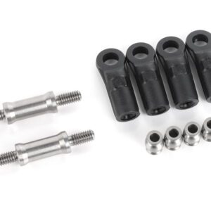 ชุดลิงค์ BRLC70228 : Boom Racing  ลิงก์บนหลังสแตนเลส (2 ชิ้น) สำหรับระบบ AWB Link สำหรับ BRX01 AWB
