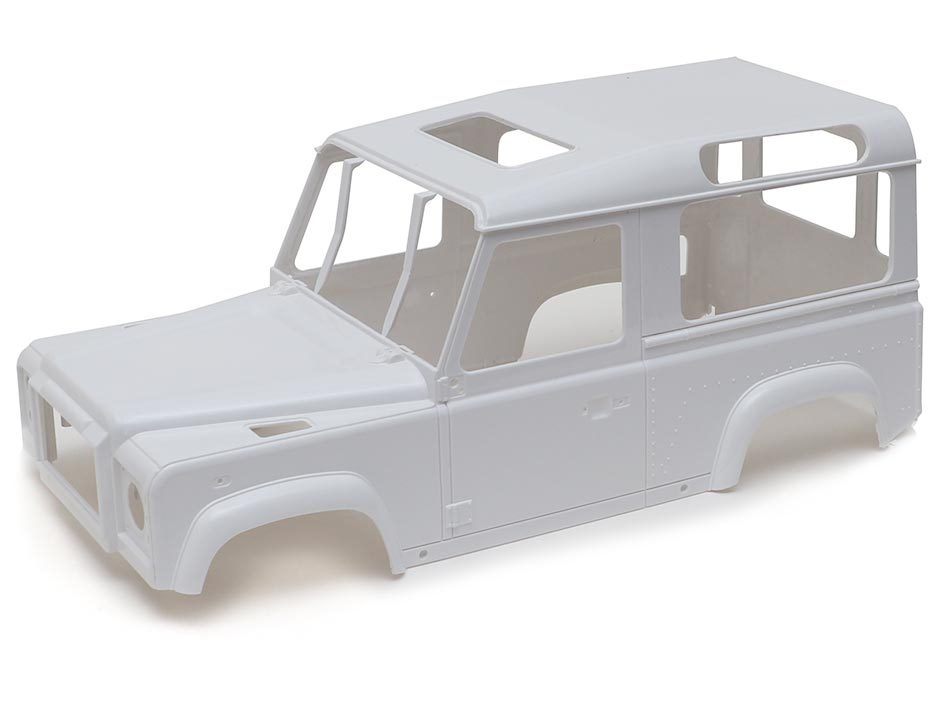 บอดี้แข็ง TRC/LR001 : Team Raffee Co.**บอดี้พลาสติกแข็ง Defender D90 สเกล 1/10 พร้อมภายใน (ชุด DIY)** - Image 5