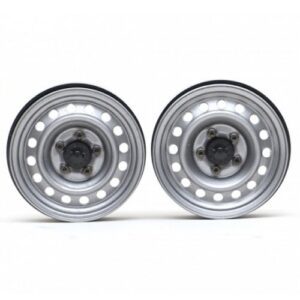 ล้อ1.9 BRW780920RGM : Boom Racing 1.9"ล้อเหล็กบีดล็อก 1.9 นิ้ว หน้าแคบ ลาย 16 รู สำหรับเพลาหลัง (ชุด 2 วง) สีเทาเข้ม
