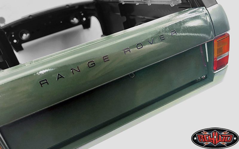 โลโก้ VVV-C0650 : CCHAND ชุดโลโก้โลหะ สำหรับตัวถัง JS Scale Range Rover Classic ขนาด 1/10** - Image 6