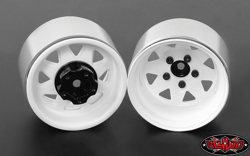 ล้อ1.9 Z-W0242 : RC4WD ล้อบีดล็อกเหล็กปั๊ม 1.9 นิ้ว ทรง Wagon แบบ กระทะลึก 5 รู (สีขาว) - Image 3