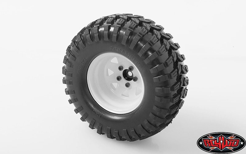 ล้อ1.9 Z-W0242 : RC4WD ล้อบีดล็อกเหล็กปั๊ม 1.9 นิ้ว ทรง Wagon แบบ กระทะลึก 5 รู (สีขาว) - Image 5