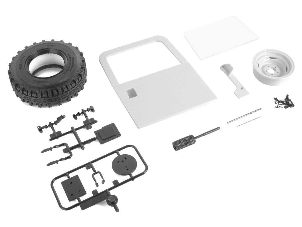 ชุดแต่งบอดี้แข็ง BRX02423 : Boom Racing ชุดแปลงประตูท้ายแบบ Series Land Rover® สำหรับ BRX02 109 - Image 4