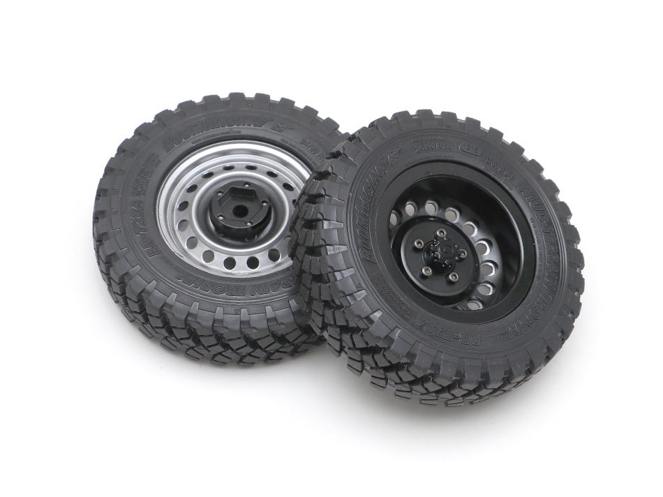 ล้อ1.9 BRW780920FGM : Boom Racing 1.9"ชุดล้อหน้า 1.9 นิ้ว แบบแคบ 16 รู สไตล์คลาสสิก (จำนวน 2 วง) - Image 3