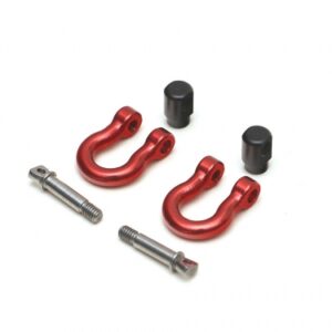 ตะขอลาก BRLC70103 : Boom Racing ชุดห่วงดีริงอลูมิเนียมพร้อมฐานยึด สำหรับกันชน KUDU รุ่นยกสูง (จำนวน 2 ชุด)