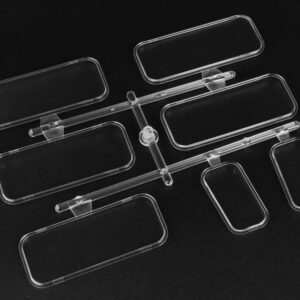 ชุดแต่งบอดี้แข็ง BRX02403 : Boom Racing ชุดกระจกด้านข้าง สำหรับซีรีส์แลนด์โรเวอร์ 109 รุ่นฐานล้อยาว