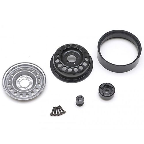 ล้อ1.9 BRW780920RGM : Boom Racing 1.9"ล้อเหล็กบีดล็อก 1.9 นิ้ว หน้าแคบ ลาย 16 รู สำหรับเพลาหลัง (ชุด 2 วง) สีเทาเข้ม - Image 8