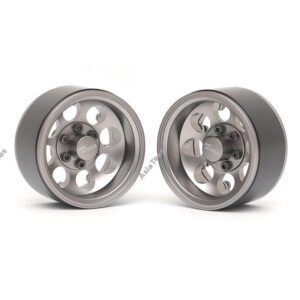 ล้อ1.9 BRW780917GM :  Boom Racing KRAIT™ 1.9 Terra Classic ล้อบีดล็อกอลูมิเนียมแบบ 8 รู ทรงดิสลึก พร้อมฮับ XT601 (2 วง) สี Gun Metal
