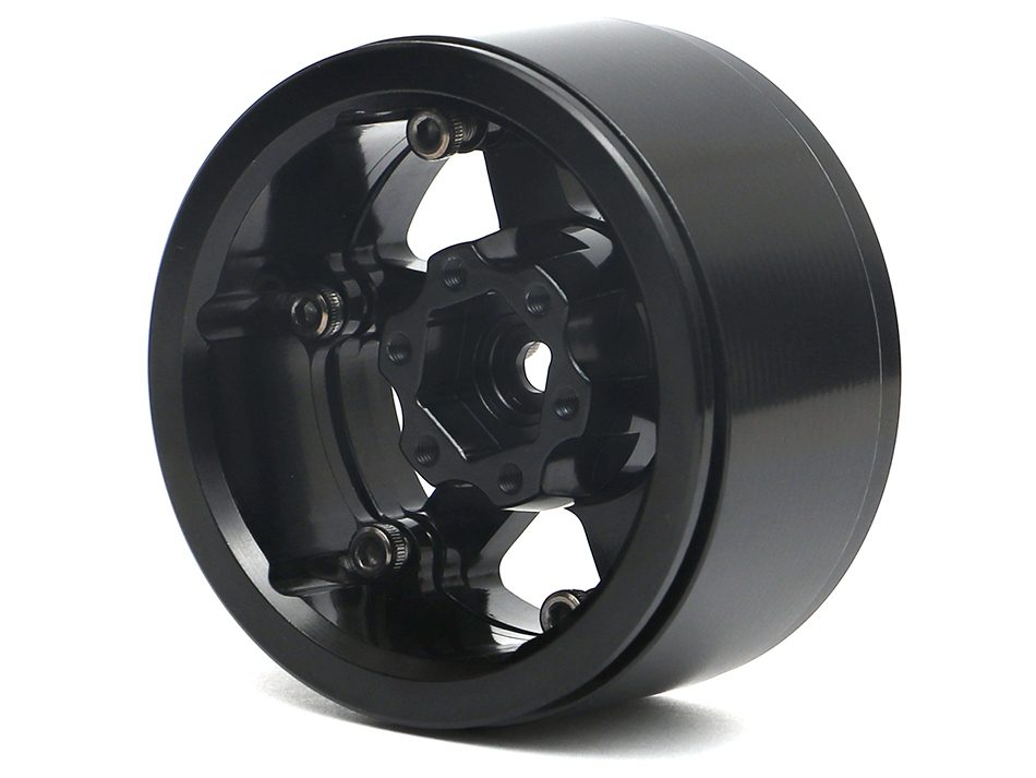 ล้อ1.9 BRW780912BK : Boom Racing TE37X KRAIT™ 1.9 ล้ออะลูมิเนียมแบบบีดล็อก พร้อมฮับ XT606 สีดำ (จำนวน 4 วง) - Image 2