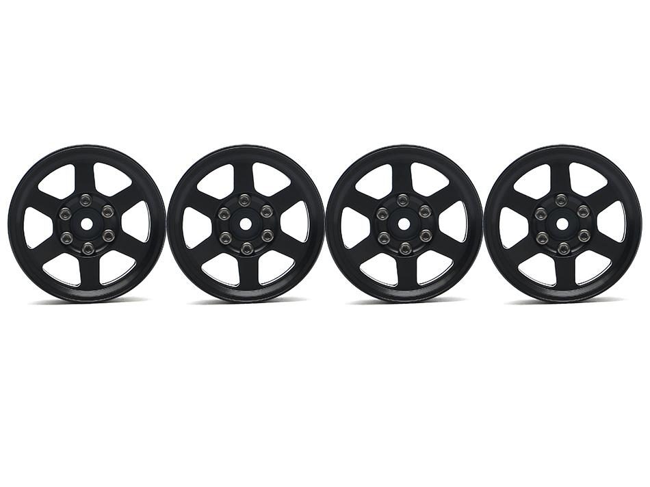ล้อ1.9 BRW780912BK : Boom Racing TE37X KRAIT™ 1.9 ล้ออะลูมิเนียมแบบบีดล็อก พร้อมฮับ XT606 สีดำ (จำนวน 4 วง) - Image 3