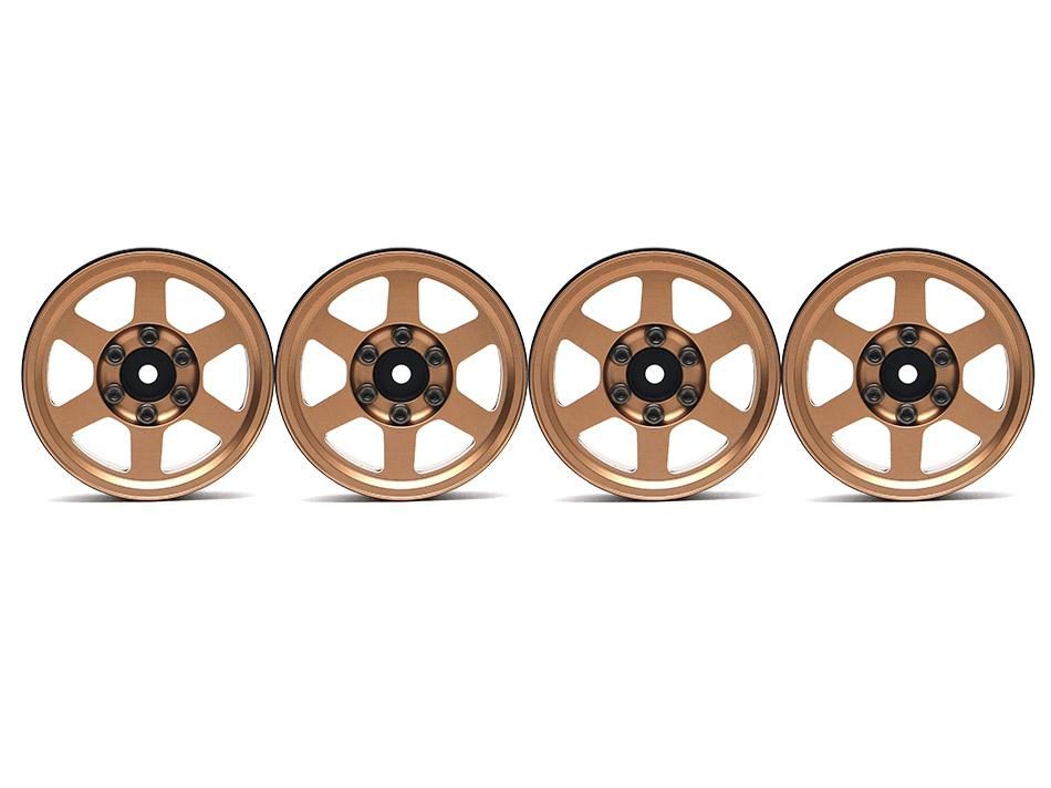 ล้อ 1.9 BRW780912BZ : Boom Racing TE37X KRAIT™ ล้ออะลูมิเนียมบีดล็อก ขนาด 1.9 นิ้ว พร้อมดุมล้อ XT606 (ชุด 4 ล้อ) สีบรอนซ์ - Image 3