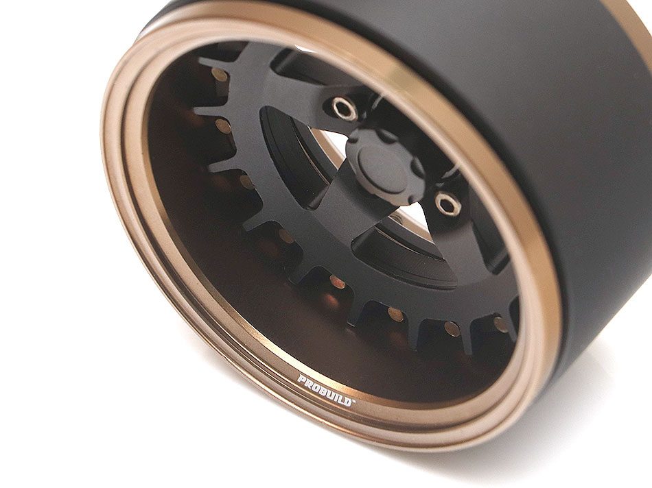 ล้อ1.9 BRPB019BZMBK : Boom Racing ProBuild™ ขนาด 1.9 นิ้ว รุ่น SS5 แบบปรับออฟเซ็ตได้ (ชุด 2 วง) - Image 3