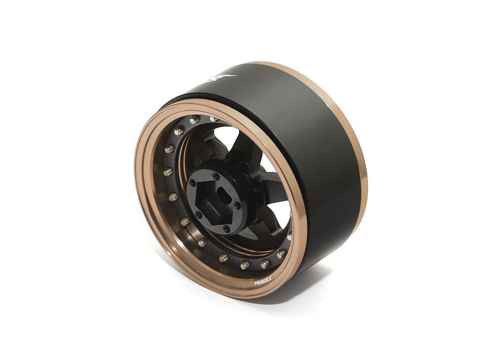 ล้อ1.9 BRPB019BZMBK : Boom Racing ProBuild™ ขนาด 1.9 นิ้ว รุ่น SS5 แบบปรับออฟเซ็ตได้ (ชุด 2 วง) - Image 4