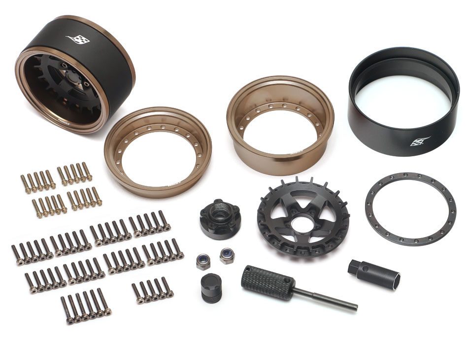 ล้อ1.9 BRPB019BZMBK : Boom Racing ProBuild™ ขนาด 1.9 นิ้ว รุ่น SS5 แบบปรับออฟเซ็ตได้ (ชุด 2 วง) - Image 5