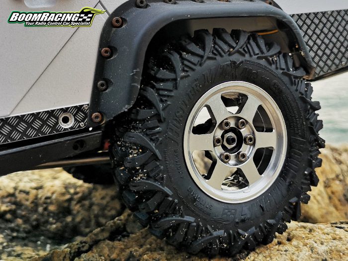 ล้อ 1.9 BRW780912BZ : Boom Racing TE37X KRAIT™ ล้ออะลูมิเนียมบีดล็อก ขนาด 1.9 นิ้ว พร้อมดุมล้อ XT606 (ชุด 4 ล้อ) สีบรอนซ์ - Image 6