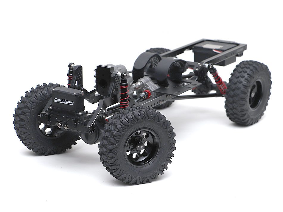 ล้อ1.9 BRW780917GM : Boom Racing KRAIT™ 1.9 Terra Classic ล้อบีดล็อกอลูมิเนียมแบบ 8 รู ทรงดิสลึก พร้อมฮับ XT601 (2 วง) สี Gun Metal - Image 7
