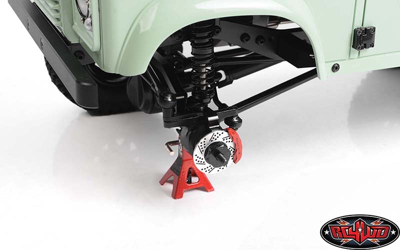 ของแต่งล้อ Z-S1968 : RC4WD ชุดขายึดจานเบรกและคาลิเปอร์ Baer สำหรับคาน Yota II ด้านหน้า - Image 6