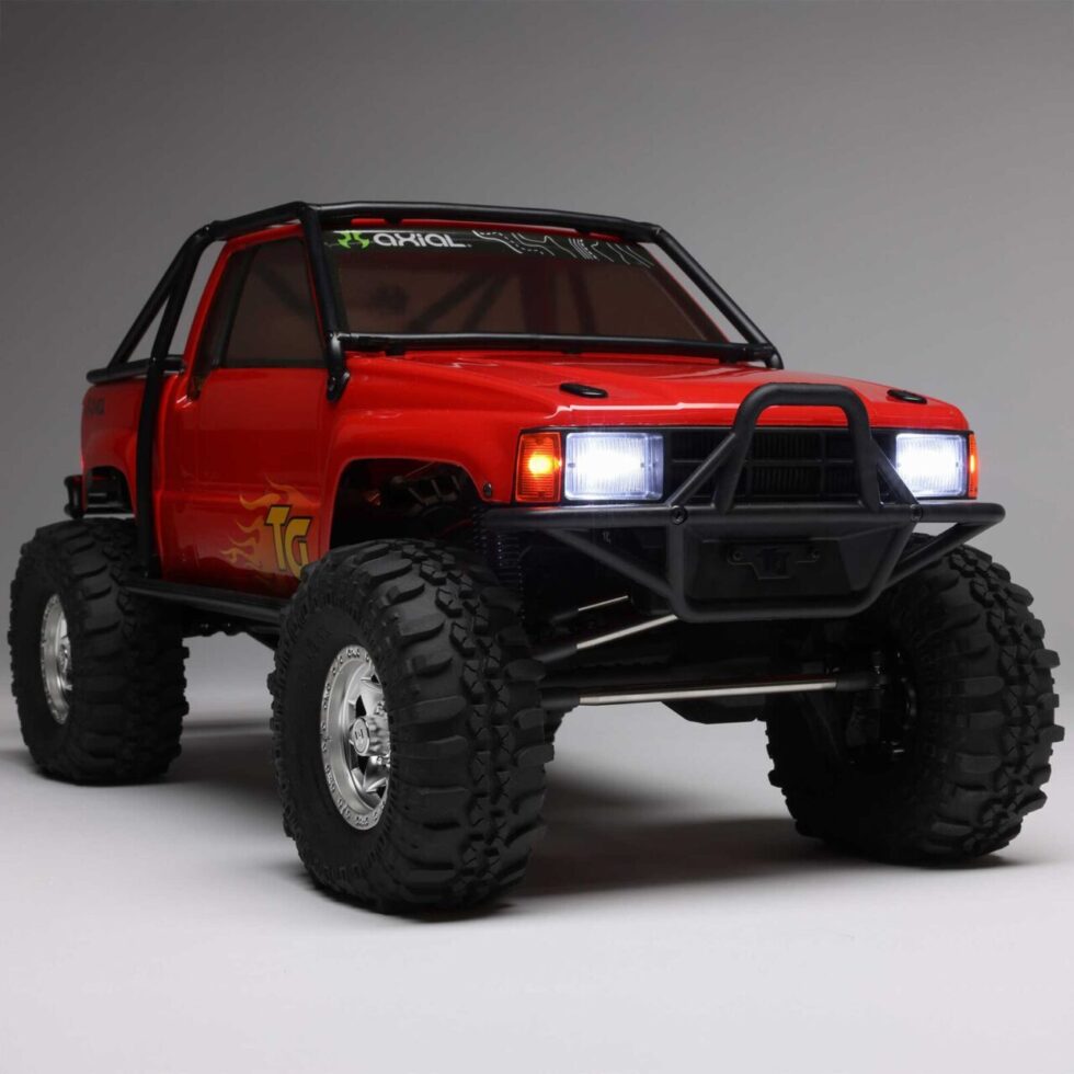 รถสเกลพร้อมเล่น AXI-2062T2 : AXIAL รถสเกล 1/10 SCX10 III 1987 Toyota SR5 4x4 RTR (มอเตอร์ Brushed) สีแดง - Image 25