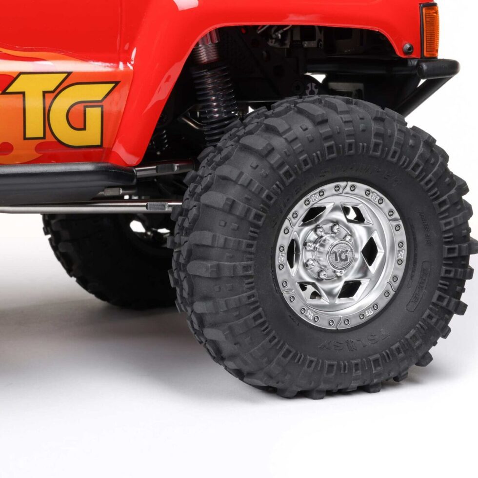 รถสเกลพร้อมเล่น AXI-2062T2 : AXIAL รถสเกล 1/10 SCX10 III 1987 Toyota SR5 4x4 RTR (มอเตอร์ Brushed) สีแดง - Image 22
