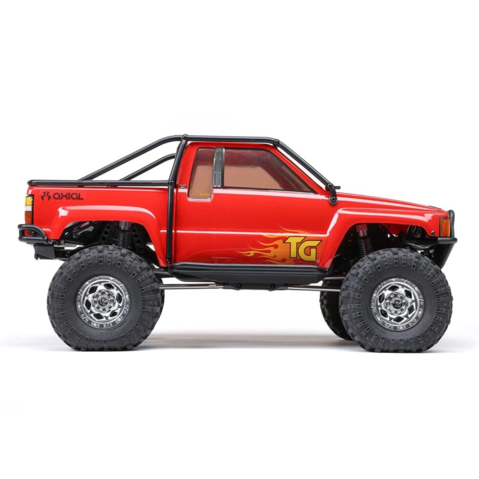 รถสเกลพร้อมเล่น AXI-2062T2 : AXIAL รถสเกล 1/10 SCX10 III 1987 Toyota SR5 4x4 RTR (มอเตอร์ Brushed) สีแดง - Image 4