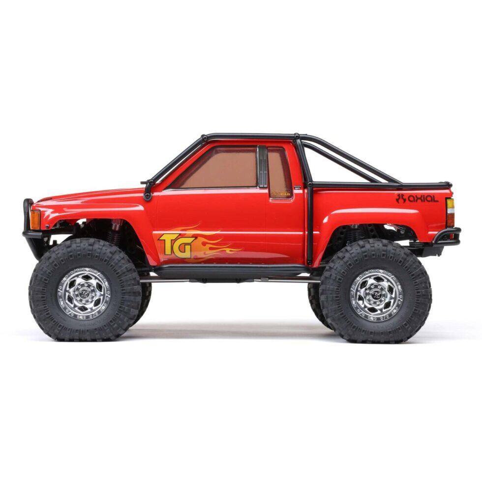 รถสเกลพร้อมเล่น AXI-2062T2 : AXIAL รถสเกล 1/10 SCX10 III 1987 Toyota SR5 4x4 RTR (มอเตอร์ Brushed) สีแดง - Image 3