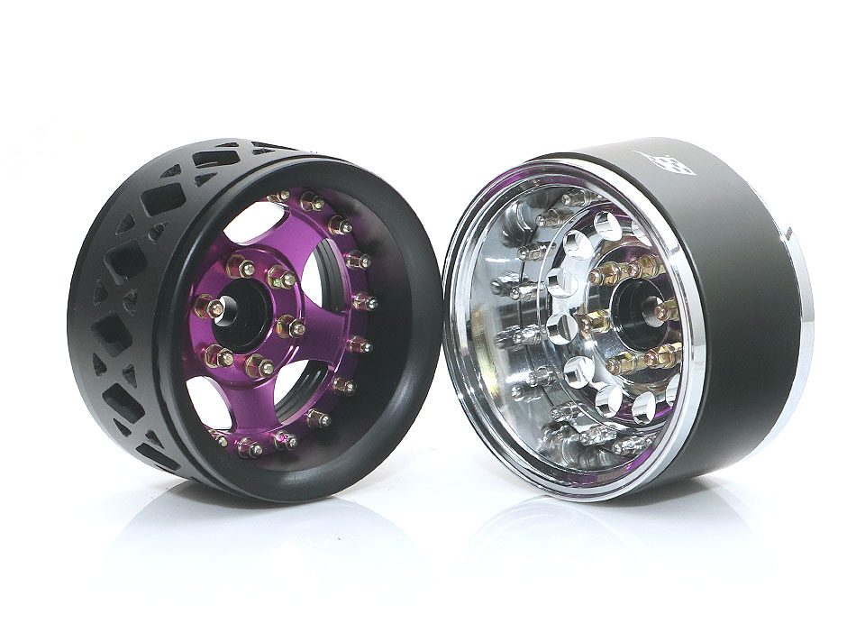 น็อตล้อ BRPROB-18S : Boom Racing ชุดน็อตล้อสเกล ProBuild™ Mag Seat Lug Nut M2.5 x 12 มม. สีเงิน - Image 2