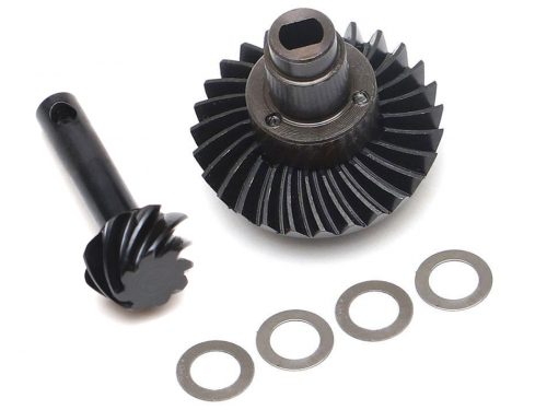 อะไหล่คาน BR955029 : Boom Racingชุดเฟืองคาน AR44 อัตราทดโอเวอร์ไดรฟ์ 27/8T พร้อมดิฟล็อกเสริมความแข็งแรง สำหรับ AR44