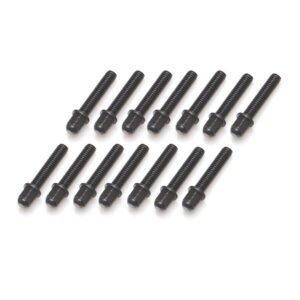น็อตล้อ BRPROB-18BK :  Boom Racing ProBuild™ Mag Seat Lug Nut 12.9 Grade M2.5x12mm Scale Hardware Set (14) Black