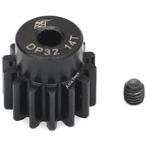 พีเนียน BRPG3214-3 : Boom Racing เฟืองมอเตอร์เหล็ก 32P 14 ฟัน แกน 3.175 มม.
