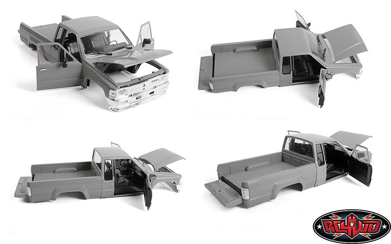 บอดี้แข็ง Z-B0216 : RC4WD 1987 Toyota XtraCab บอดี้แข็งครบชุด - Image 7