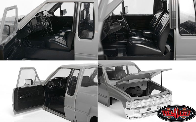 บอดี้แข็ง Z-B0216 : RC4WD 1987 Toyota XtraCab บอดี้แข็งครบชุด - Image 6