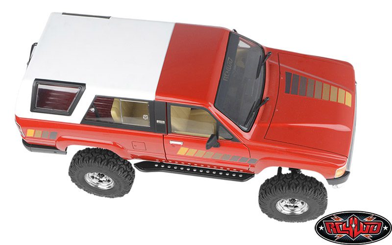 บันไดข้าง Z-S0885 : RC4WD บันไดข้างพร้อมขั้นเหยียบหลัง สำหรับ Toyota Pickup และ 4Runner ปี 1985 - Image 6
