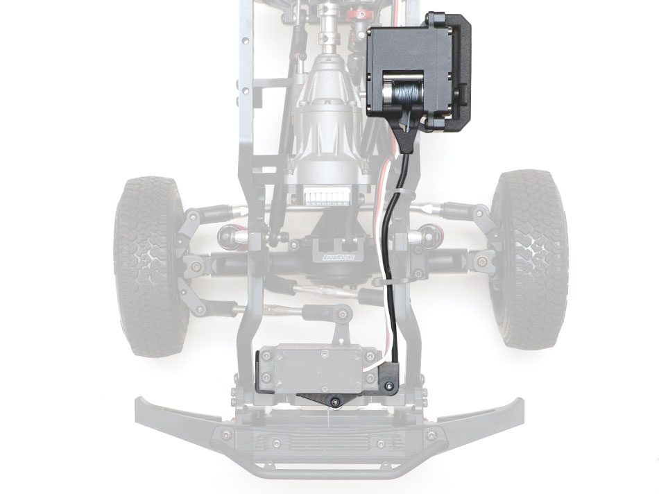 วินซ์ BRLC7200 : Boom Racing ชุดติดตั้งวินช์ Muscle Winch สำหรับแชสซี BRX01 - Image 2