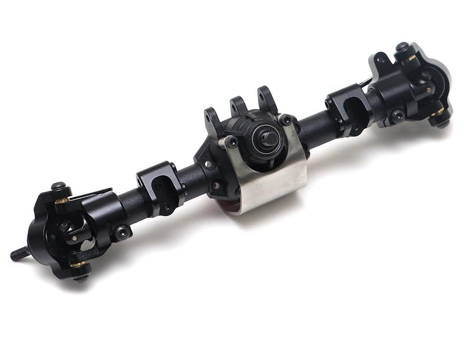 อะไหล่คาน BRD955001 : BOOMRACING เพลาขับคานหน้าเหล็ก สำหรับ AR44 (SCX10 II) - Image 2
