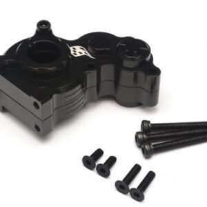 ชุดเกียร์ BR233005BK :  Boom Racingชุดเกียร์กลางอลูมิเนียมสำหรับ Axial SCX10 สีดำ (ผ่านการรับรอง RECON G6 The Fix)