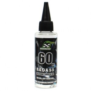 น้ำมันโช๊ค BRSHK060 : Boom Racing น้ำมันโช้กซิลิโคน BADASS 60wt ขนาด 60 มล.