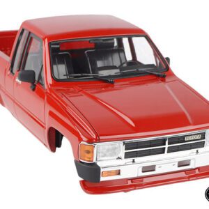 บอดี้แข็ง Z-B0020 : RC4WD ชุดบอดี้ Toyota XtraCab ปี 1987 พร้อมสีสำเร็จ (สีแดง)