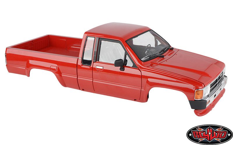 บอดี้แข็ง Z-B0020 : RC4WD ชุดบอดี้ Toyota XtraCab ปี 1987 พร้อมสีสำเร็จ (สีแดง) - Image 2