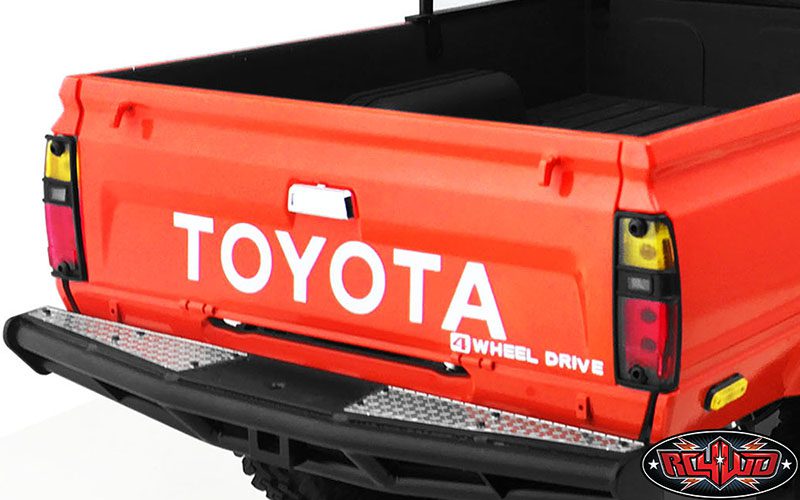โลโก้ VVV-C0290 : CC Hand แผ่นโลหะตกแต่งด้านท้ายสำหรับ RC4WD 1982 Toyota Pickup - Image 2