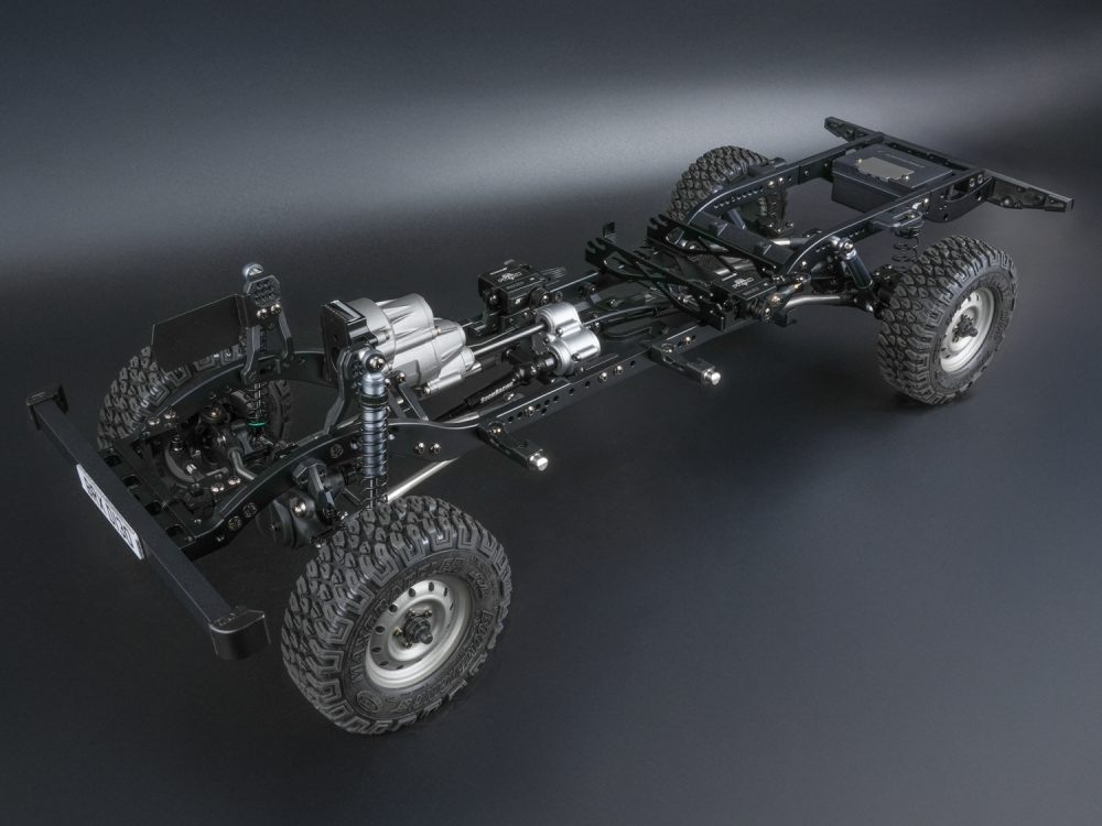 รถสเกลชุดคิท BR8017 : Boom Racing Land Rover® Defender 130 High Capacity Pickup 1/10 4WD Radio Control Car Kit for BRX02 D130 - Image 5