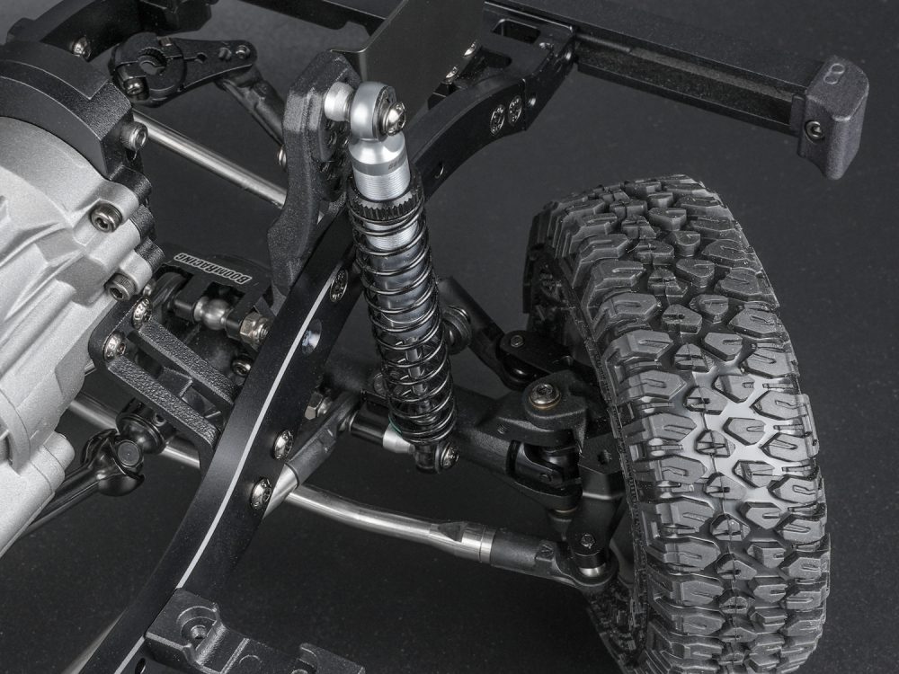 รถสเกลชุดคิท BR8017 : Boom Racing Land Rover® Defender 130 High Capacity Pickup 1/10 4WD Radio Control Car Kit for BRX02 D130 - Image 7