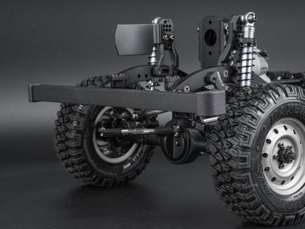 รถสเกลชุดคิท BR8017 : Boom Racing Land Rover® Defender 130 High Capacity Pickup 1/10 4WD Radio Control Car Kit for BRX02 D130 - Image 9